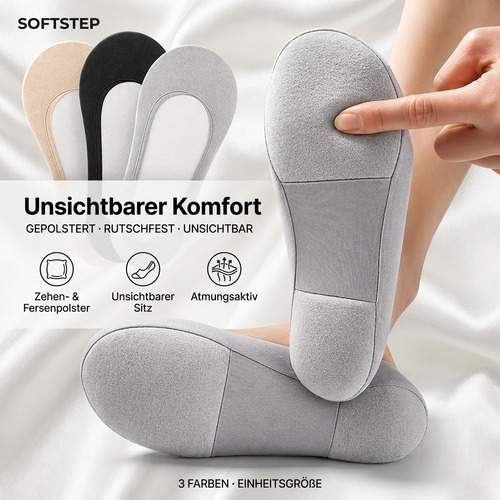 SoftStep Füßlinge – Unsichtbarer Komfort